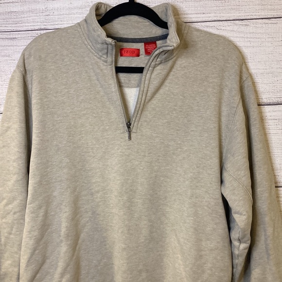Izod Men’s Quarter Zip Pullover - Size M - Picture 2 of 11